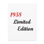 1958 Limited Edition Post Card