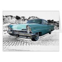 1958 Lincoln Premiere Greeting Card