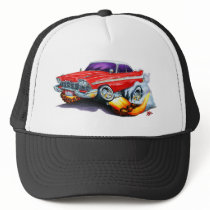 1958 Plymouth Fury Red Car Hats