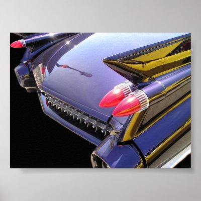 1959 cadillac poster by cjaber
