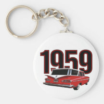 1959 Chevy Wagon Keychain
