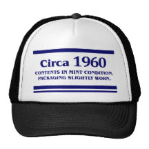 1960, 50th Birthday Hat