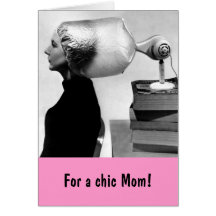 1960 Beauty Shop Greeting Card Mother's Day