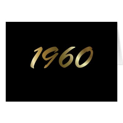 1960 GREETING CARDS by JustParties