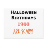 1960 halloween birthday