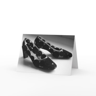 1960's Herbert Levine Heels Greeting or Note Card by MyFrockShop