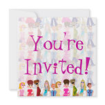 1960's Kids! invitations