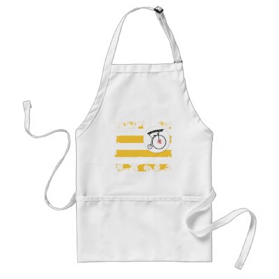 1960's The Prisoner - Number 12 Apron by njsuperfreak