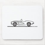 1961 1962 Chevrolet Corvette Mouse Pad