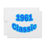 1961 Classic Blue Announcement