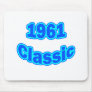1961 Classic Blue Mouse Pad