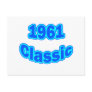 1961 Classic Blue Postcards