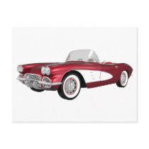 1961 Corvette C1: Candy Apple Finish: