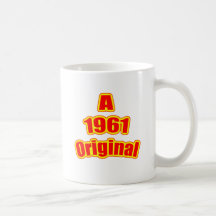 1961 Original Red Mugs