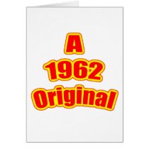 1962 Original Red Cards