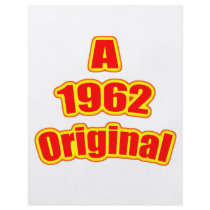 1962 Original Red Full Color Flyer