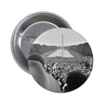 1963 Civil Rights March on Washington D.C. Button