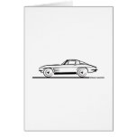 1963 Corvette Sting Ray Split Window Coupe Cards