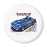 1963 Roger Penske Grand Sport Corvette Roadster Magnet