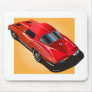 1963 Split Window Red Yellow Box Mouse Pad