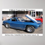 1964 Corvette Stingray  Posters