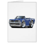 1964 GTO Dk Blue Convertible Greeting Card