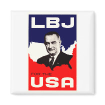 1964 LBJ for the USA Refrigerator Magnets