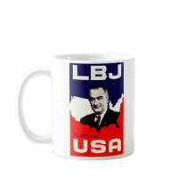 1964 LBJ for the USA Mug