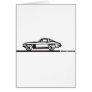 1965 Corvette Stingray Split Blk Greeting Cards