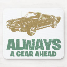 1965 Ford Mustang Convertible Mouse Pad