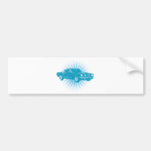 1965 Ford Mustang Fastback Bumper Stickers