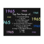 1965 Songs Postcards
