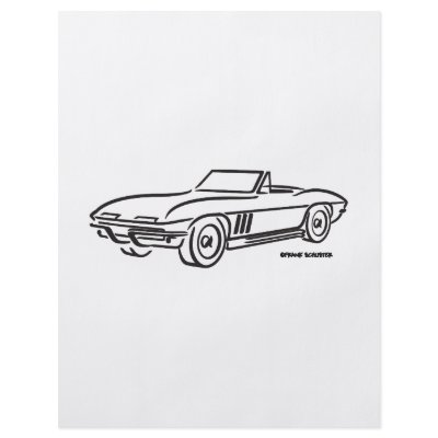 1966 Chevrolet Corvette Custom Flyer by frengi