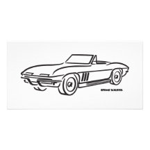 1966 Chevrolet Corvette Photo Card