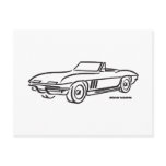 1966 Chevrolet Corvette Post Card