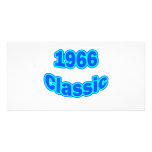 1966 Classic Blue Customized Photo Card