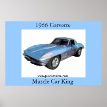 1966 Corvette Print