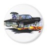 1966 El Camino Black Truck Refrigerator Magnet