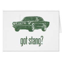 1966 Ford Mustang Coupe Cards
