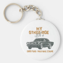 1966 Ford Mustang Coupe Key Chains