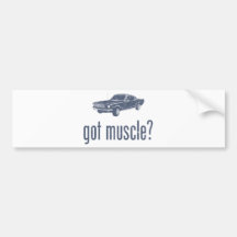 1966 Ford Mustang Fastback Bumper Sticker