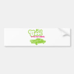 1966 Ford Mustang Fastback Bumper Sticker