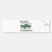 1966 Ford Mustang Fastback Bumper Stickers