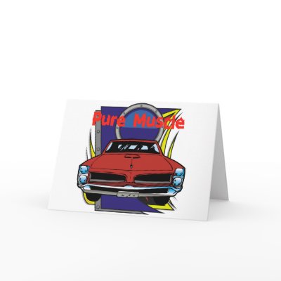 1966 GTO Muscle Car Greeting Cards by hotcars