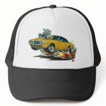 1967-68 Firebird Gold-Black Top Mesh Hats