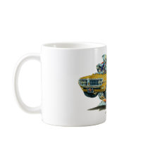 1967-68 Firebird Gold-Black Top Coffee Mug