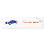 1967 Camaro SS: Blue Finish: 3D Model: Bumper Sticker