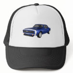 1967 Camaro SS: Blue Finish: 3D Model: Hats