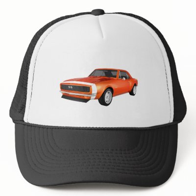 1967 Camaro SS: Orange Finish: 3D Model: by spiritswitchboard