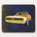 1967 Camaro SS: Yellow Finish: Mousepad